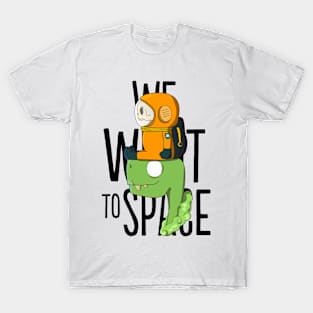 We Went to Space T-Shirt